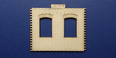 LCC 74-75 O gauge industrial office front panel